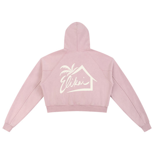 Truth Over Culture Vintage Crop Hoodie