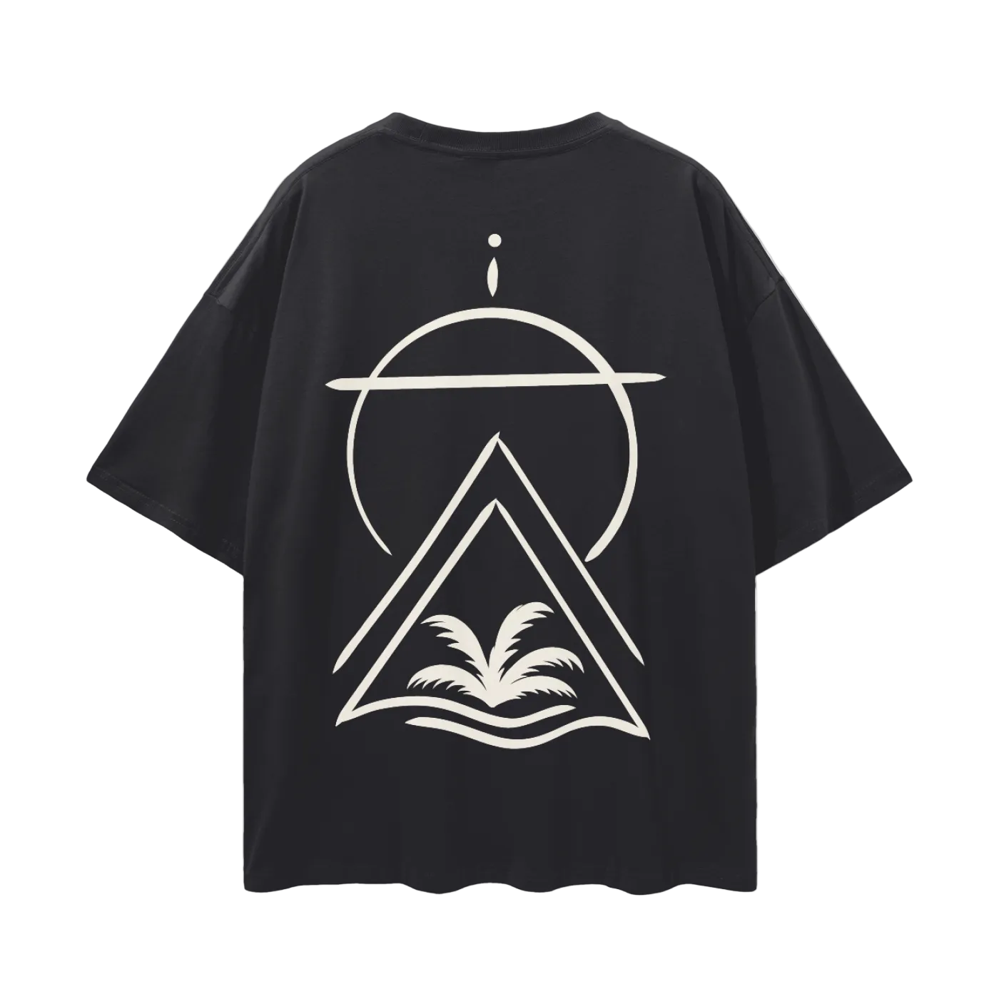 Sacred Seal Drop Shoulder Tee