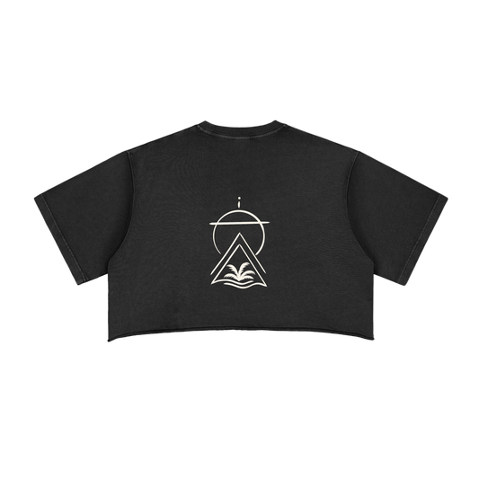 Sacred Seal Raw Edge Crop