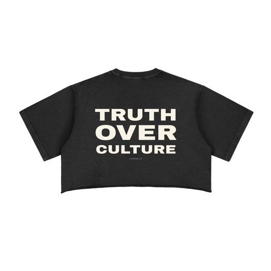 Truth Over Culture Raw Edge Crop