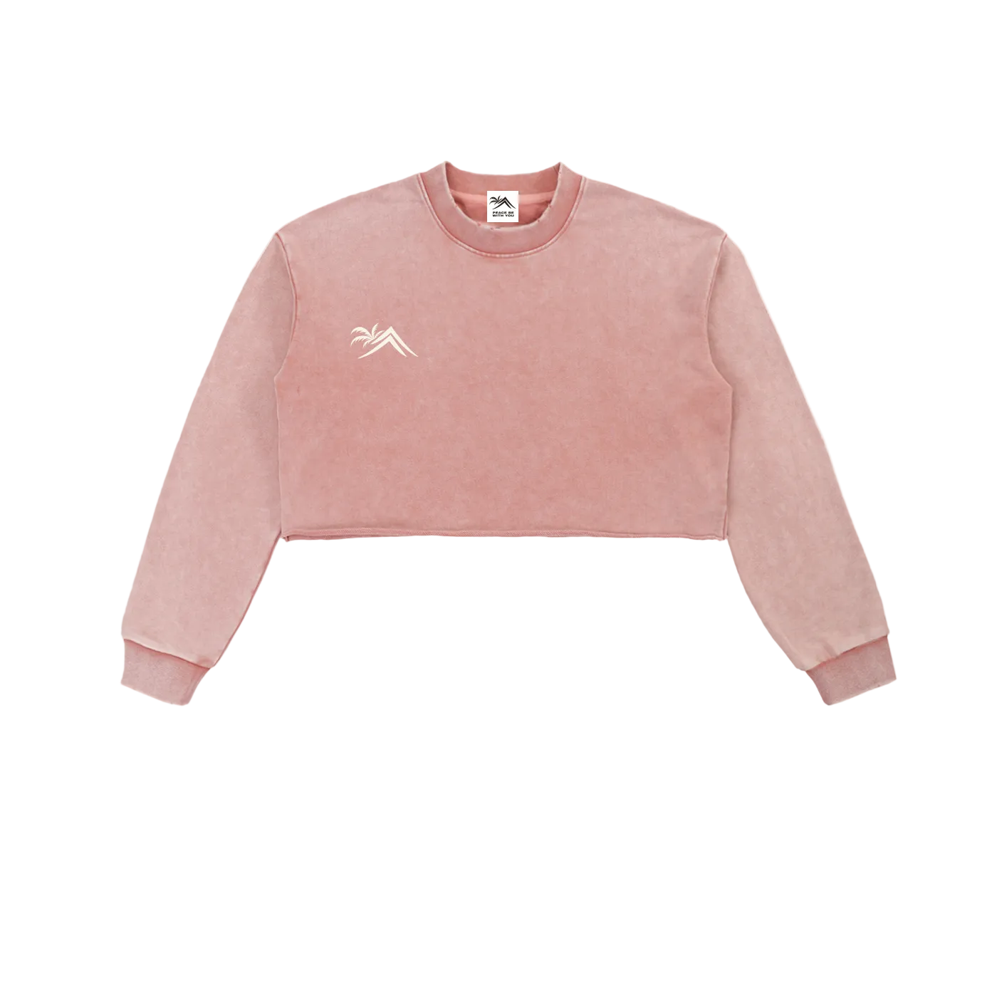 Sacred Seal Vintage Crop Long Sleeve