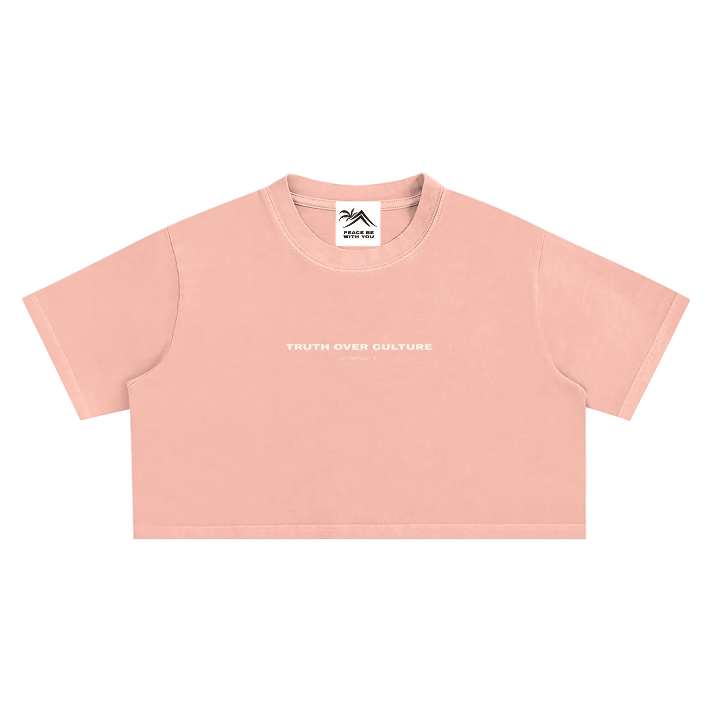 Truth Over Culture Vintage Crop