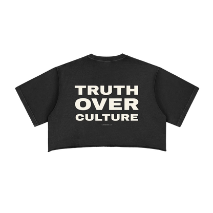 Truth Over Culture Raw Edge Crop