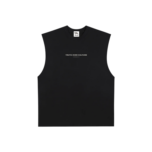 Truth Over Culture Raw Edge Tank (Onyx)