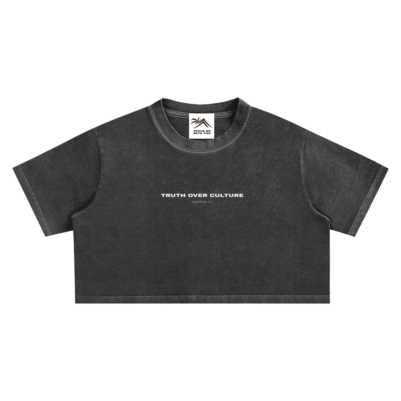 Truth Over Culture Vintage Crop
