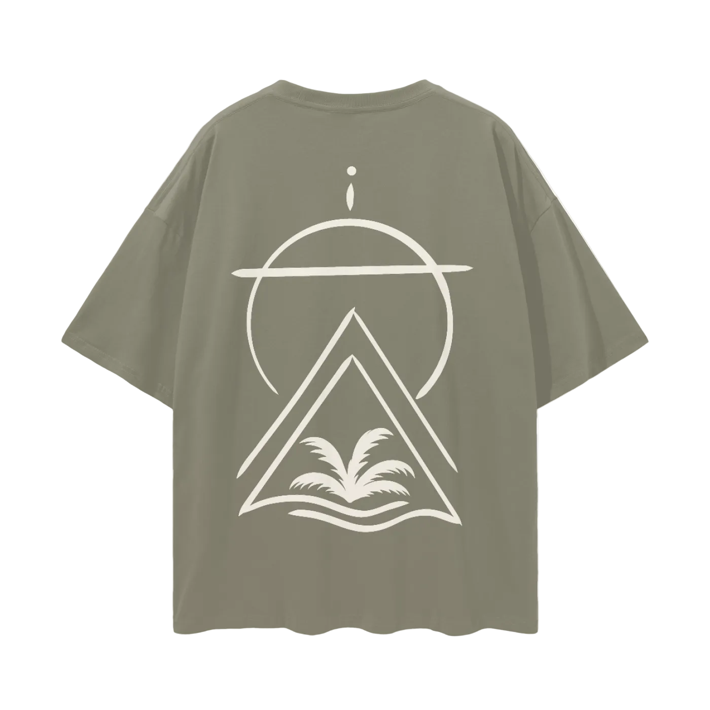 Sacred Seal Drop Shoulder Tee