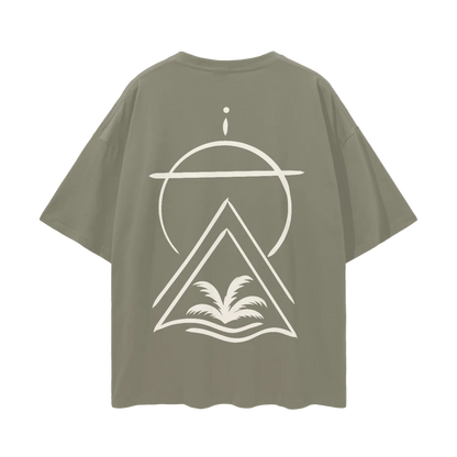 Sacred Seal Drop Shoulder Tee