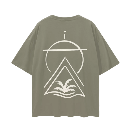 Sacred Seal Drop Shoulder Tee