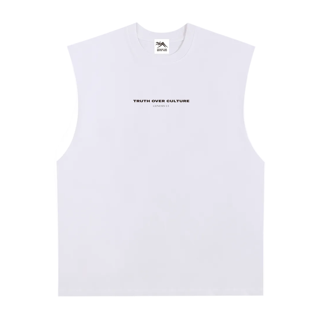 Truth Over Culture Raw Edge Tank (Light)