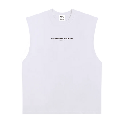 Truth Over Culture Raw Edge Tank (Light)
