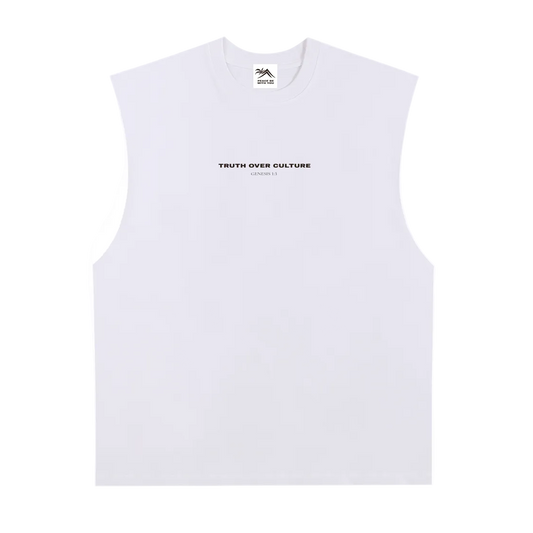 Truth Over Culture Raw Edge Tank (Light)