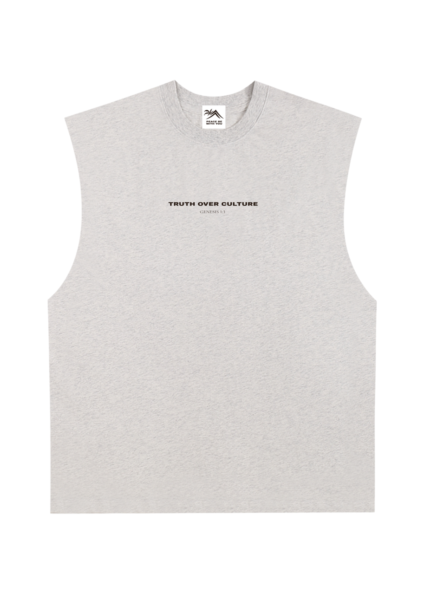 Truth Over Culture Raw Edge Tank (Light)